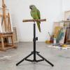 Naroote Adjustable Stainless Steel Bird Training Perch with Rounded Edges view 3