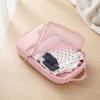 Introti Baby Diaper Storage Bag with Cute Bear Embroidery, Portable, Lightweight, Mesh Fabric, Nursery Use, Travel-Friendly Baby Shower Gift view 3
