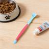 Long-Handle Triple-Head Pet Toothbrush for Dogs and Cats view 4