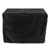 Dog Crate Cover, Waterproof and Dustproof Oxford Fabric Pet Kennel Cover with Storage Bag (L: 106.7 x 69 x 76 cm) view 3