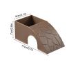 Reptile Feeding Bowl - 2 in 1 Decorative Hideout view 2