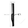 Garneck Small Folding Beard Comb with Acrylic Mirror view 2