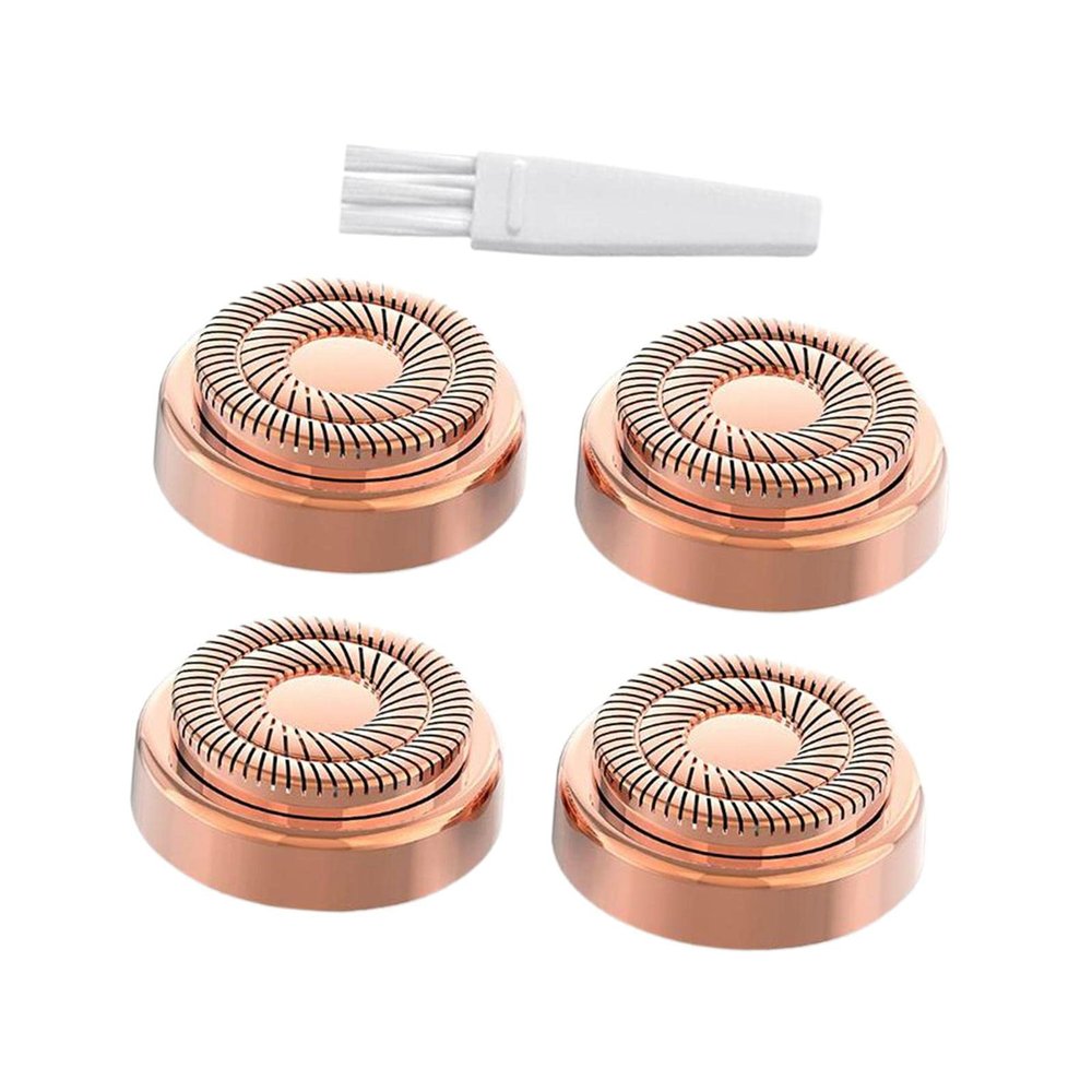 Sunerzenor 4 Replacement Heads for Women's Facial Hair Remover (Generation 2000)