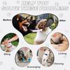 Dog Muzzle, Breathable Anti-Food Muzzle for Dogs, Adjustable Snout Loop for Small to Medium Dogs, Prevents Biting, Licking, and Chewing (Black-XL) view 4
