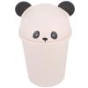12L Panda-Shaped Trash Can with Plastic Lid view 1