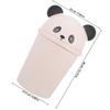 12L Panda-Shaped Trash Can with Plastic Lid view 2