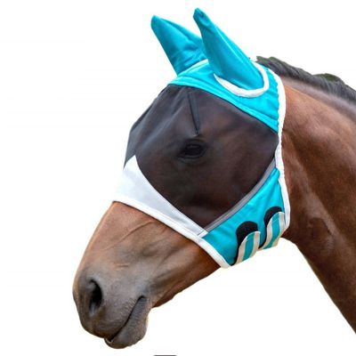 Breathable Horse Fly Mask with UV Mesh
