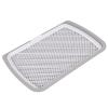 Asixxsix Puppy Potty Training Tray, Low-Entry Mesh Toilet with Removable Top Plate and Base, Gray view 1