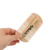 Alipis Double-Sided Fine-Tooth Bamboo Hair Comb, 2-Pack, for Scalp Cleaning, Easy Use, and Travel, Random Style view 4