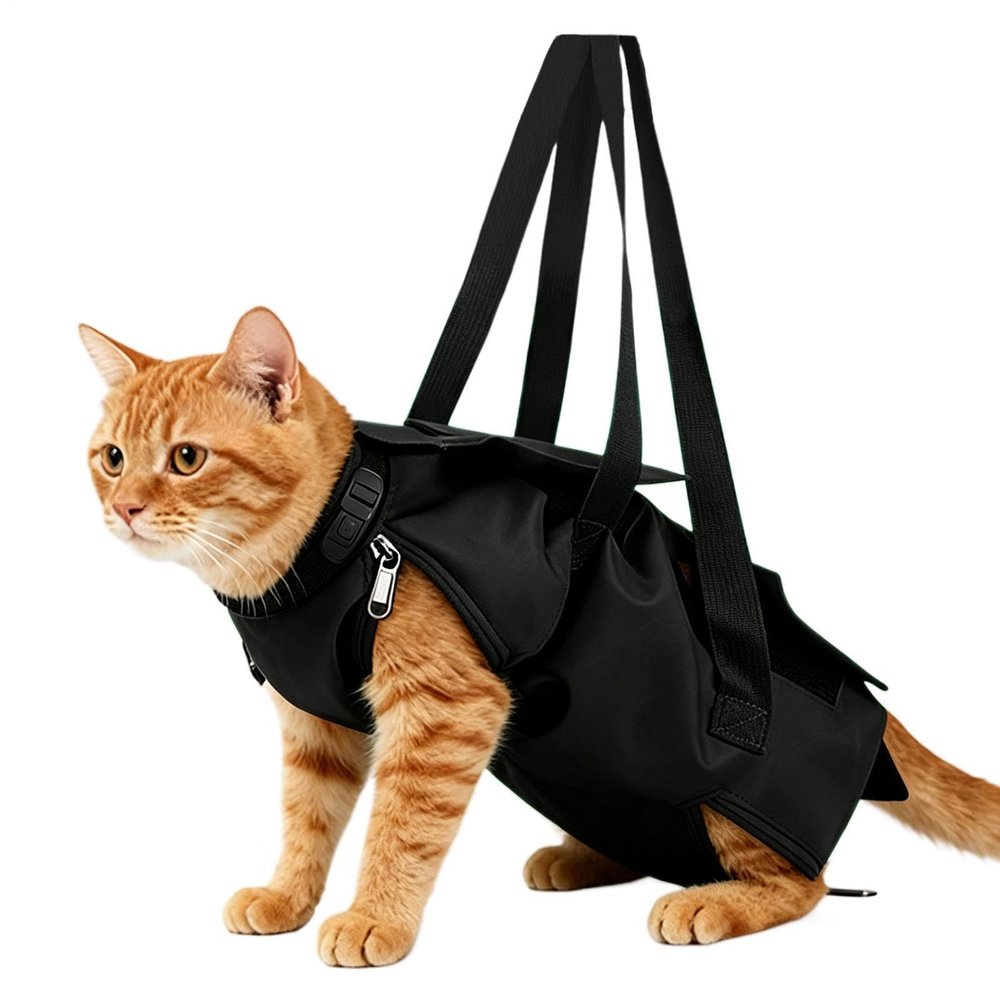 Adjustable Nylon Cat Grooming Restraint Bag