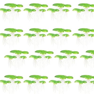Ruarby 2-Pack Realistic Floating Duckweed for Aquariums