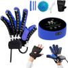 CBPTTM Hand Rehabilitation Robotic Glove, Adjustable Strength, Rechargeable Rehab Trainer for Right- and Left-Handed Users, Hand Rehabilitation Equipment, B Left XL view 1