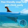 Inflatable Dog Pool with Non-Slip Ramp and Ladder, Supports up to 90 kg view 2