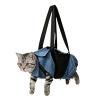 Foldable Cat Grooming Hammock Bag view 1