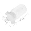 Yardwe Leak-Proof Reptile Water and Food Bowl, White, Medium, 100 mL view 2