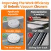 Cuttable Self-Adhesive Threshold Ramps, Non-Slip Rubber Transition Strip, 4,100 x 0.6 x 2 cm view 3