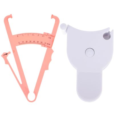 SOESFOUFU Body Fat Caliper with Measuring Tape Set