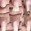 GALPADA Nail Extension Fibers, Lightweight, Easy-Adhering Fiberglass, 100 Pieces, 5.5 cm view 2