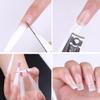 GALPADA Nail Extension Fibers, Lightweight, Easy-Adhering Fiberglass, 100 Pieces, 5.5 cm view 4