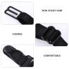 Mask Extension Straps with Buckle, Black, 10-Pack, Flexible Dacron view 3