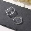 Kitten Hair Pendant - Clear Acrylic Memorial Keepsake Organizer view 2