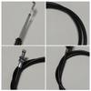 FOYTOKI 2-Piece Recliner Replacement Handle and Cable, Black Aluminum Alloy view 3