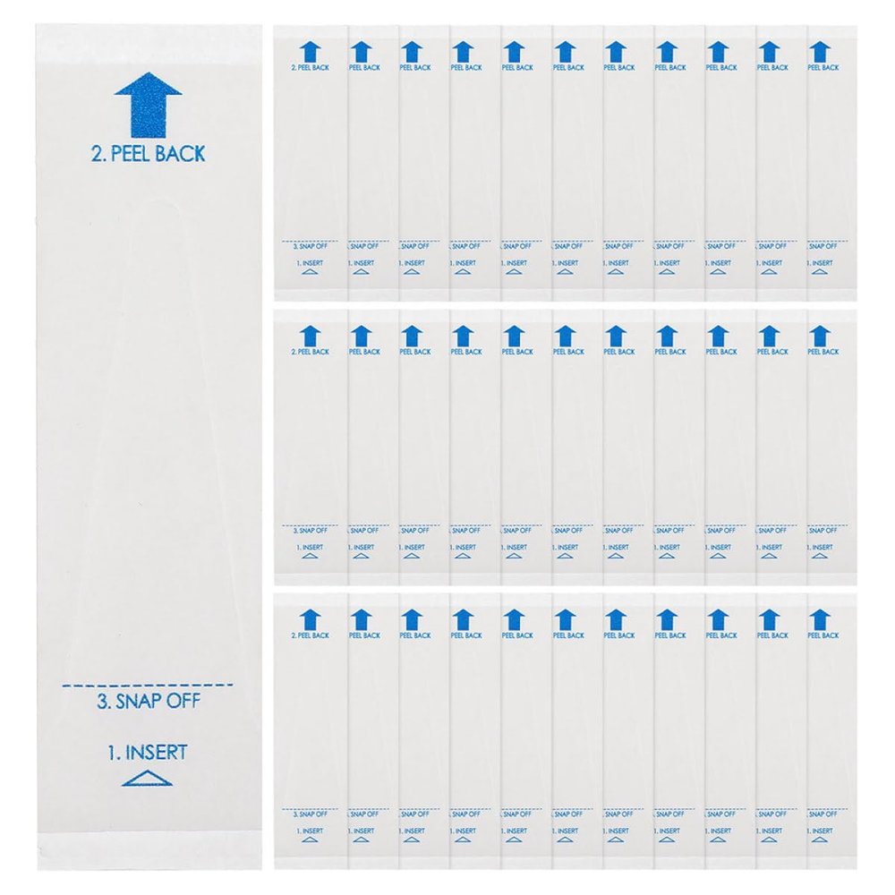 Alipis Reusable Thermometer Covers, Paper and PE Protective Covers, 150 Count