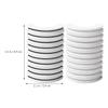 Housoutil Self-Adhesive Resin Rubber Eyelash Strips, 2 Boxes of 10 Waterproof, Skin-Friendly Lash Adhesive Strips for Eyelash Extensions view 2