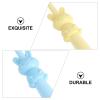 BIUDECO 3-Pack Manual Toothbrushes for Babies and Children, Soft Bristles, Cute Rabbit Design view 3