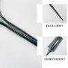 HEATSHAKING 4-Piece Double-Sided Plastic Perm Brush Set with Short Bristles and Comfortable Grip view 3