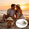 Small Dog Straw Hat view 3