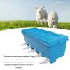 Alomejor Livestock Feeder, 5 Nipples, 8 L Capacity, for Cattle, Sheep and Pigs, Blue, 20.5 x 6 x 6.7 in view 2