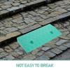 SOESFOUFU Green PE Curb Ramp for Driveways with Easy Installation and Portable Design for Door Thresholds and Home Entrances view 3