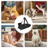 Cat Restraint Bag, Durable Washable Carrier, Versatile Grooming Tool with Safety Zipper view 4