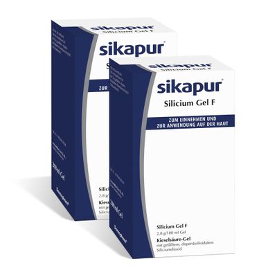 Sikapur Silicic Acid Gel 200 mL (2-Pack)