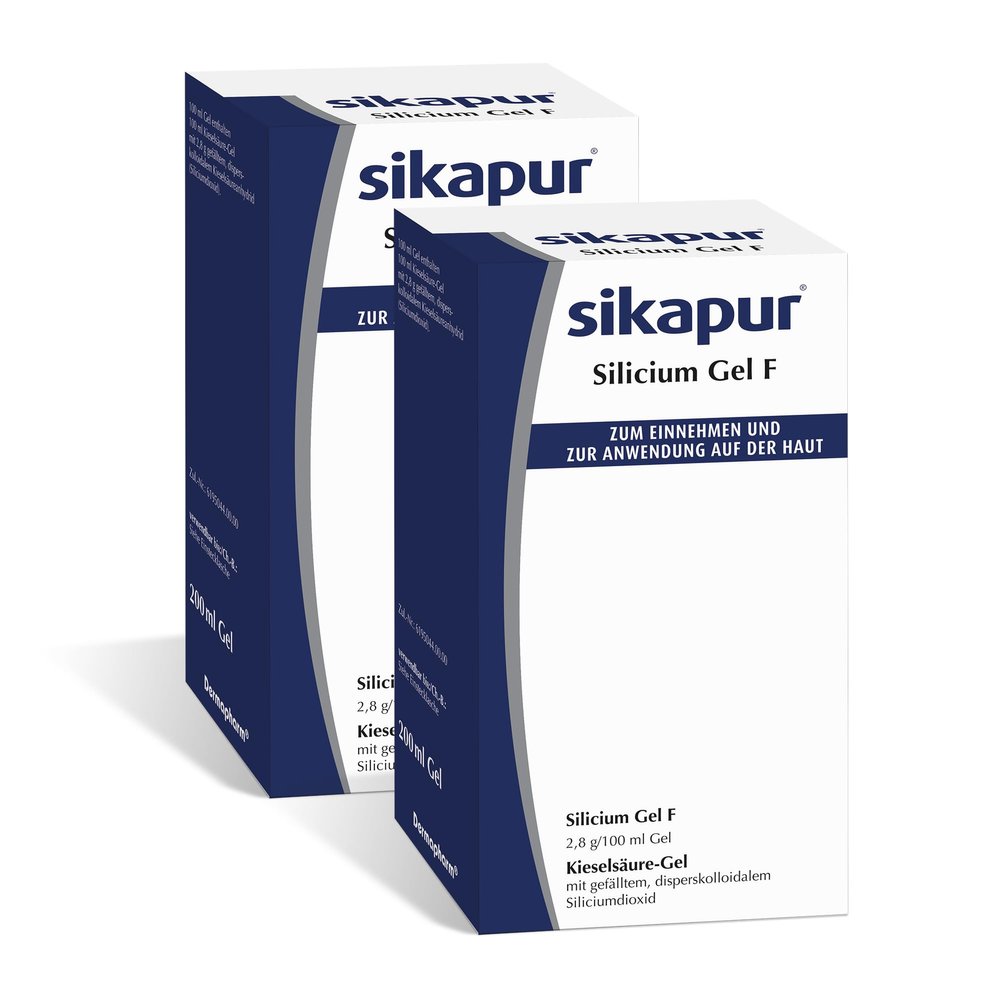 Sikapur Silicic Acid Gel 200 mL (2-Pack)