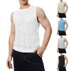 RUMAOZIA Men's Sheer Mesh Fishnet Tank Top view 2