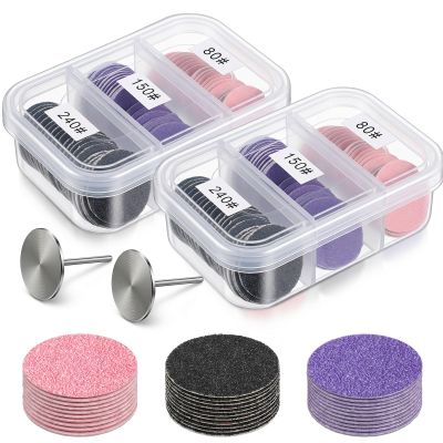 HJZHII 120-Piece 25 mm Pedicure Sanding Disc Set