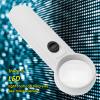Bewinner 40X LED Handheld Magnifying Glass with Light, 5X/15X/40X Magnifier for Reading, Inspection, Electronics Repair, Jewelry, Nails and Crafts, Portable Mini ABS Case (MG6B-2 15X) view 4