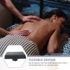 Massage Cushion with Center Opening, Navy, for Mobile Massage and Spas view 3