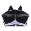 Haofy Horse Fly Mask, Comfortable, Breathable, Fine Mesh Design, Horse Face Mask with Ears (Black) view 3