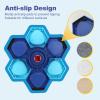 Slow Feeder Dog Bowl with Rotating Multi-Level Lick Plate view 4