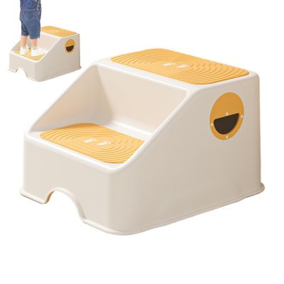 Children’s 2-Step Bathroom Stool, Non-Slip