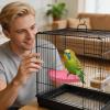 Resin Bird Perch - Plant Shape view 3