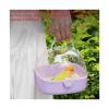 Small Portable Acrylic Bird/Parrot Cage, Blue view 3