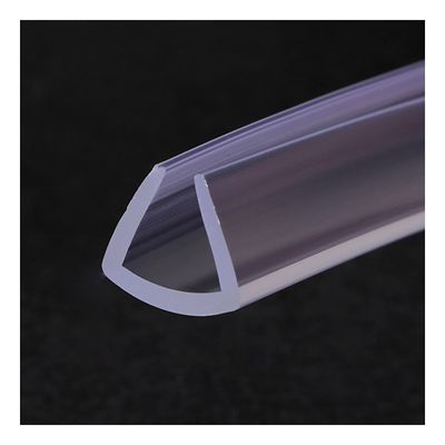 Flexible Transparent U-Channel Rubber Edge Guard, 15 x 12 mm and 17.5 m, 10 (15 mm x 12 mm × 5 m)