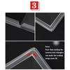 Flexible Transparent U-Channel Rubber Edge Guard, 15 x 12 mm and 17.5 m, 10 (15 mm x 12 mm × 5 m) view 4
