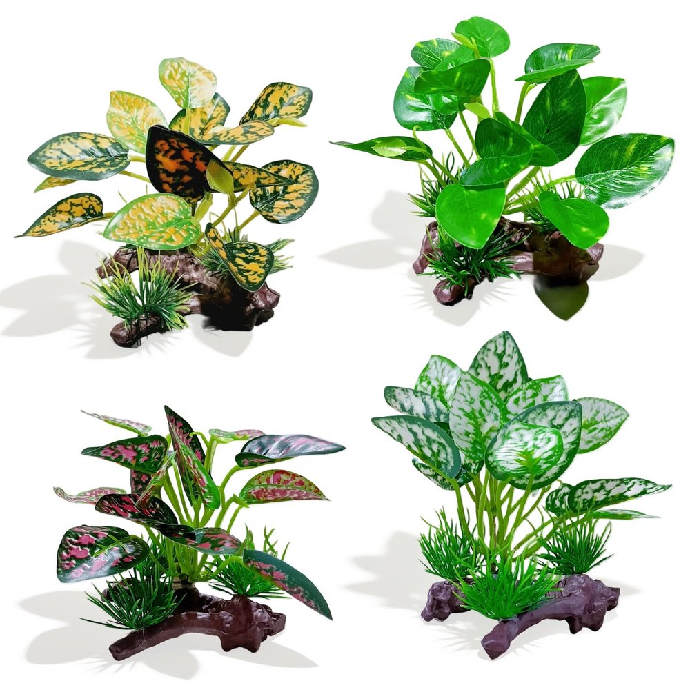 YMTWSRY 4-Pack Aquarium Plants