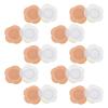 FOYTOKI Portable Heat Supply, 20 Castor Oil Patches, Self-Adhesive, Soft Spunlace, for Daily Fitness Use view 1