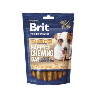 Brit Premium by Nature Collagen Sticks for Dogs, 7 Pieces